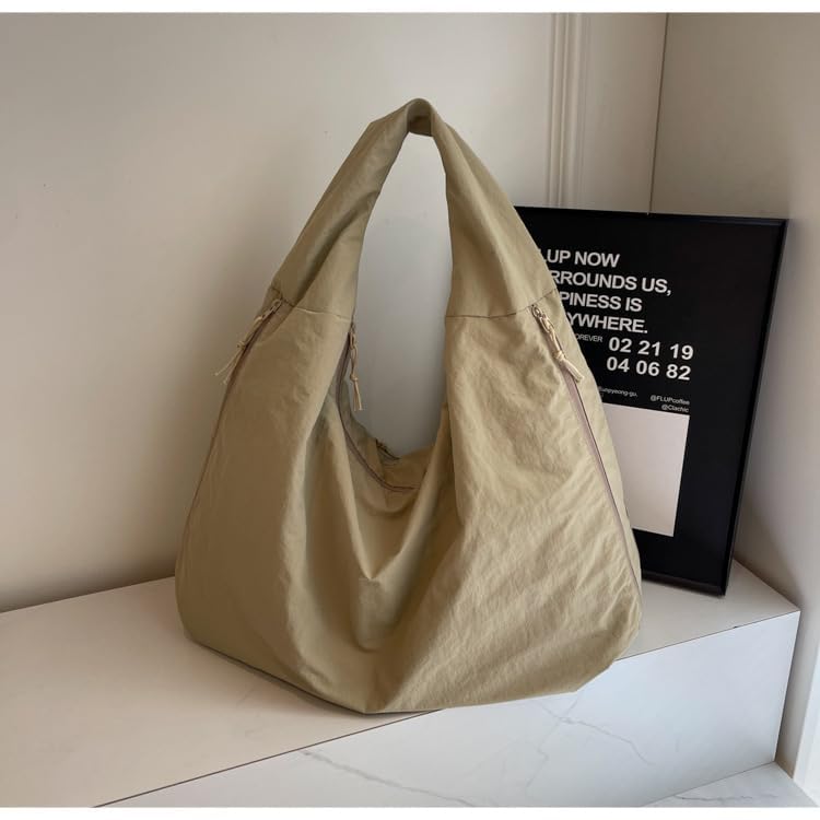 Bolso Tote Slouchy para Mujer de Nylon miniatura 5