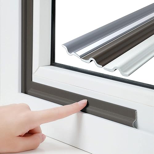 Tapón de espuma autoadhesiva de 118 pulgadas para ventana, aislamiento de ventana y burlete lateral de puerta, insonorizado, bloqueador de ruido