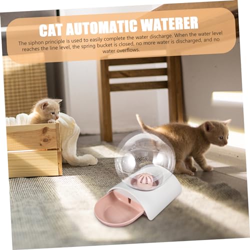 Yardwe 1Pc A Tigela De Água Bolha Rosa