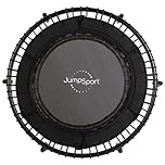 JumpSport 39" Essential Fitness Trampoline | Model 220, 230, 250 | Exercise Trampoline | 30 Low-Impact Bungees Rebounder for Adults
