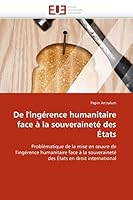 de L''Inga(c)Rence Humanitaire Face a la Souveraineta(c) Des A(c)Tats 6131581231 Book Cover