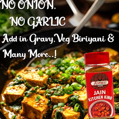 Image of Ashwat Jain Kitchen King - No Onion No Garlic - Multipurpose Vegetable Masala (90 gm)