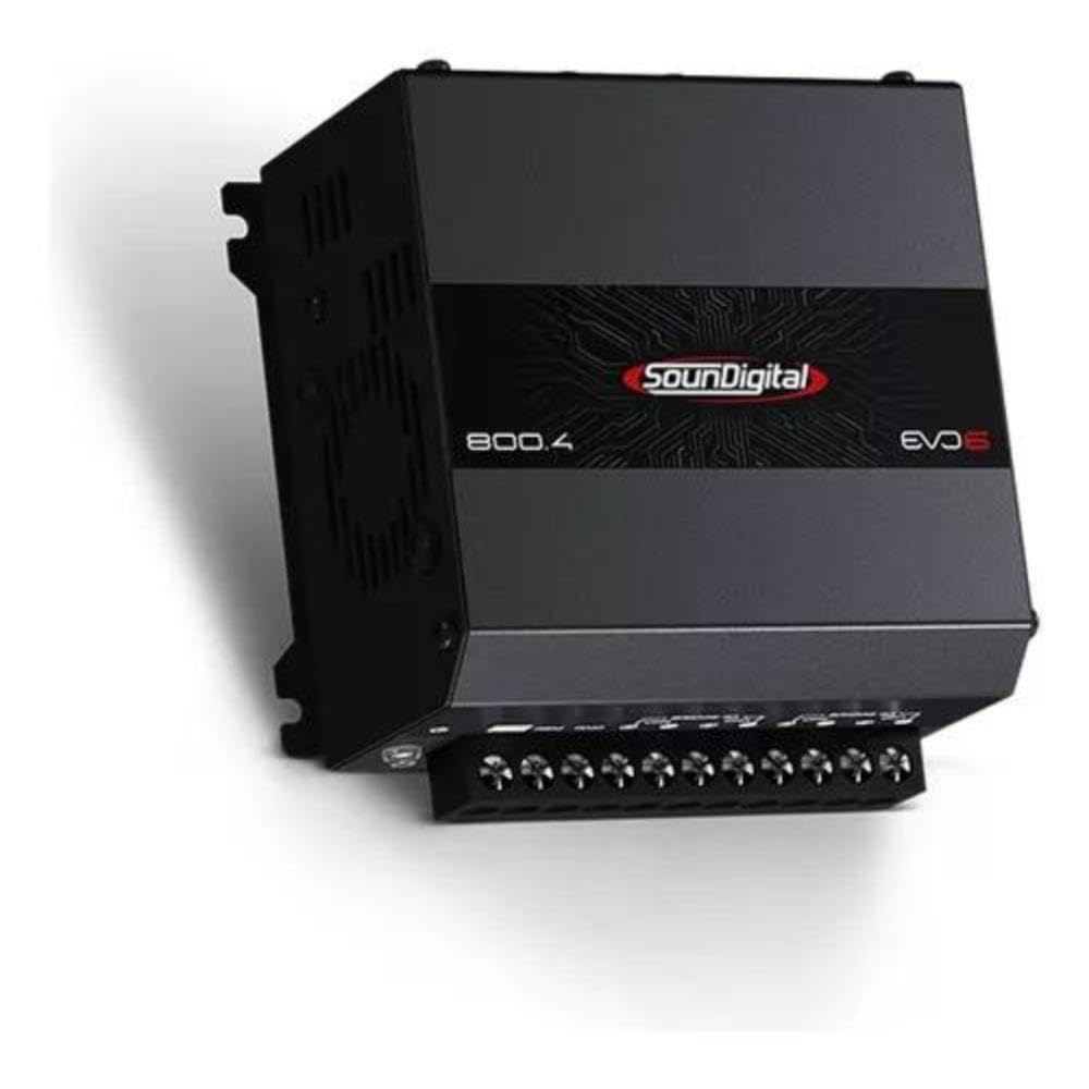 SounDigital 800.4 Evo6 Class D 4 Channel 4 Ohms Amplifier Module