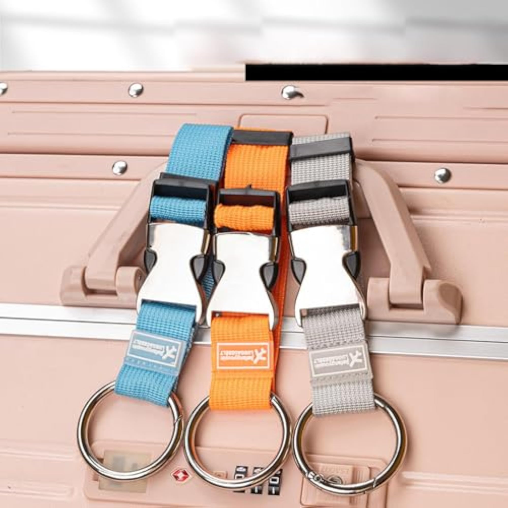 Suitcase Baggage Belt Trip Attachment, Orange