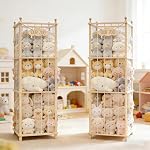 Stuffed Animal Storage,Large Wooden Toy Organizer,Anti-Tip Design,Easy Assembly - Image 5