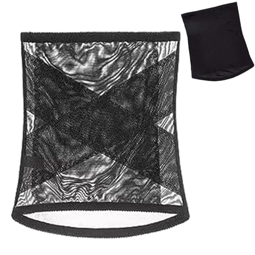 Generisch Cinturón moldeador de cintura con cintura alta y control de abdomen - Cinturón reductor de cintura para mujer, Negro , S, Ver descripción