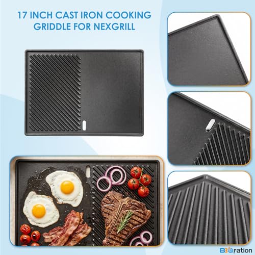 Image of 17 inch Griddle and Cooking Grate Kits for Nexgrill 4 Burner 720-0925