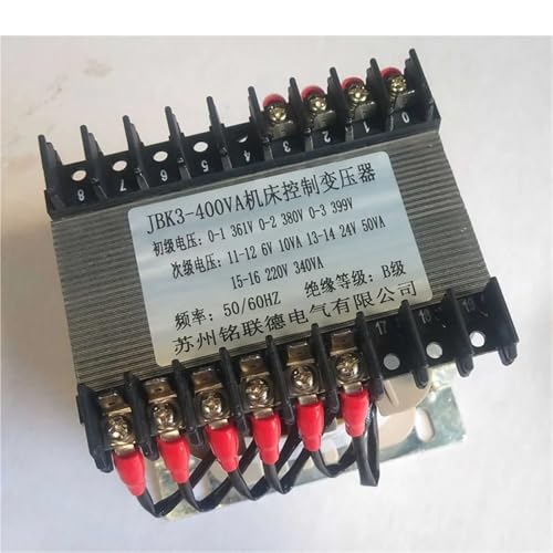 Transformateur de commande JBK3 400VA convertisseur de tension 380V robuste