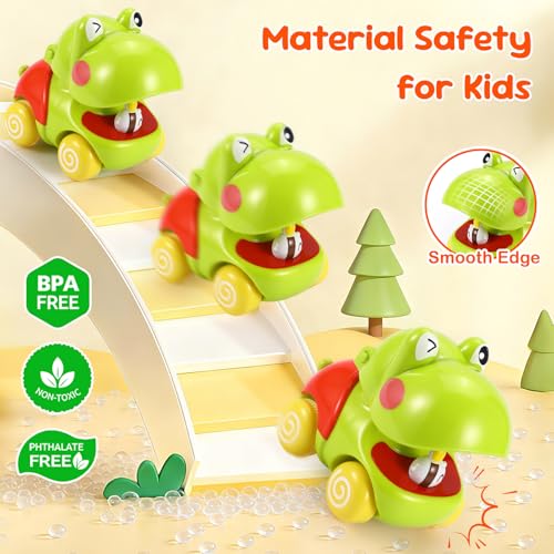 Image of Palmatte Baby Toys 1 Year Old Boy: Infant Cars for Toddlers 1-3 Push and Go Car Baby Toys 18 Months Toddler Toy Age 1 2 3 Year Old Boys Toy Boy Gifts 1st First Birthday Gifts for 1-3 Boys Girls