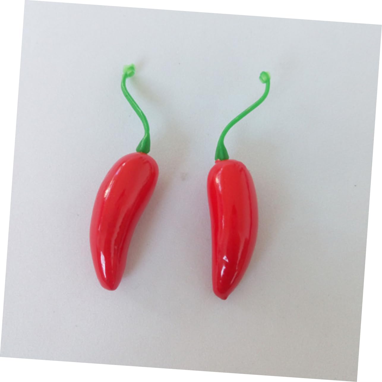 VOSAREA 500pezzi Mini Peperoncini Finti Rossa Di Decorazioni Per Casa e Feste Ornamentali Per Ambienti Rustici e Fotografie