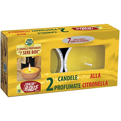 2 velas stagnola 7 Sere Box citronela mondoverde