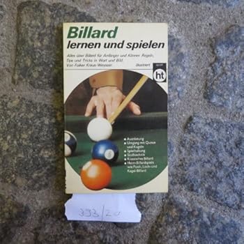 Perfect Paperback Billard [German] Book