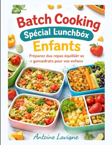 Batch Cooking Spécial Lunchbox Enfants: Batch Cooking Spécial Lunchbox Enfants : Préparez des repas équilibrés et gourmands pour vos enfants.