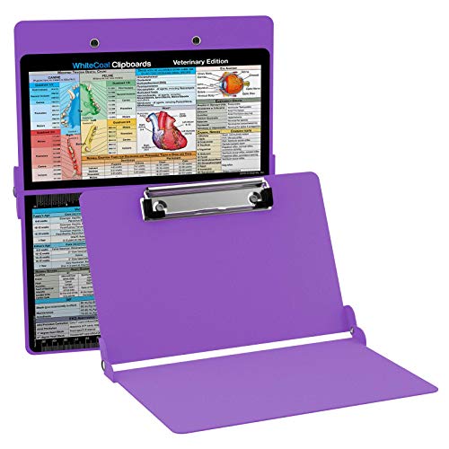 WhiteCoat Clipboard - Lilac - Veterinary Medicine Edition