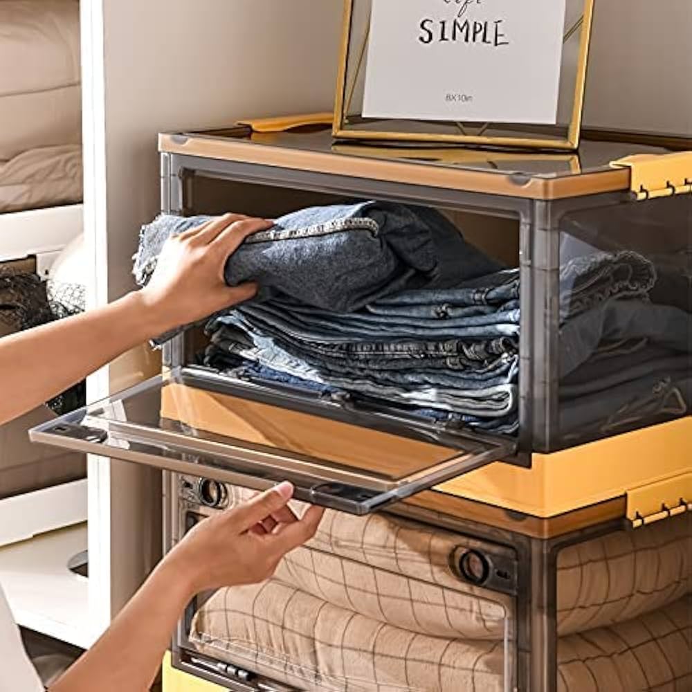 収納ボックス 折りたたみ コンテナボックス 整理ボックス 5個セット 98L