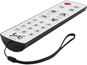 SeKi Care Learning Wipeable Universal Remote Control with Large Buttons - Hospitals + Retirement Homes