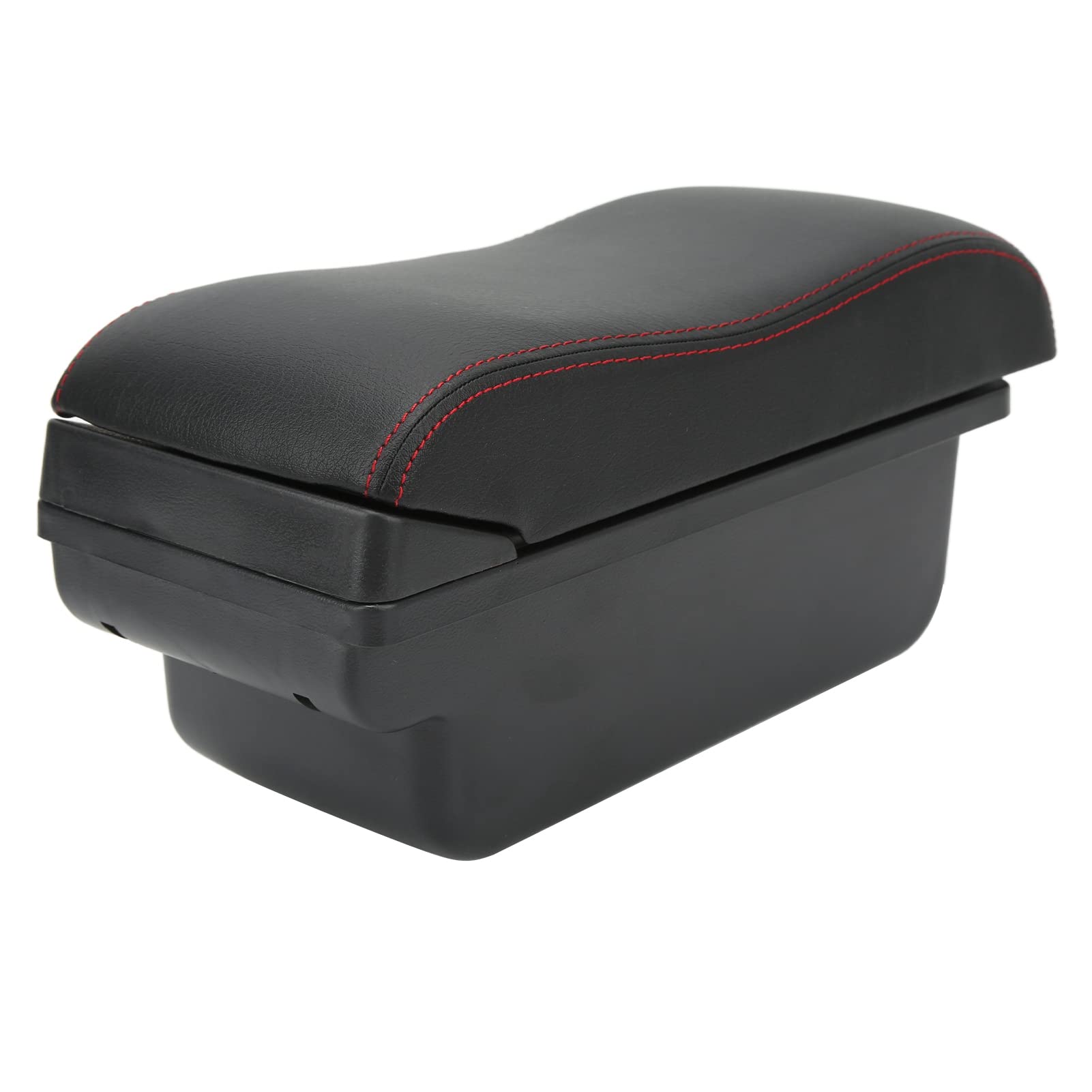 Pssopp Organizer per Console Centrale Auto, Scatola Bracciolo in ABS con Interruttore Magnetico, Grande capacità di Stoccaggio e Supporto per Il Braccio, Tocco Morbido per Conducenti Swift 2005 2021