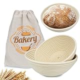 Hornear más cómodo: el diseño especial de la caña puede fermentar bien el pan, el sabor es suave, la bolsa de pan hecha de algodón y cáñamo es fácil de llevar.
