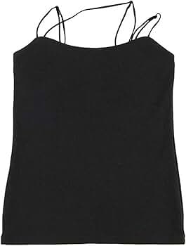 Amazon | [アワワコール] カップ付き2Wayキャミソール アウター