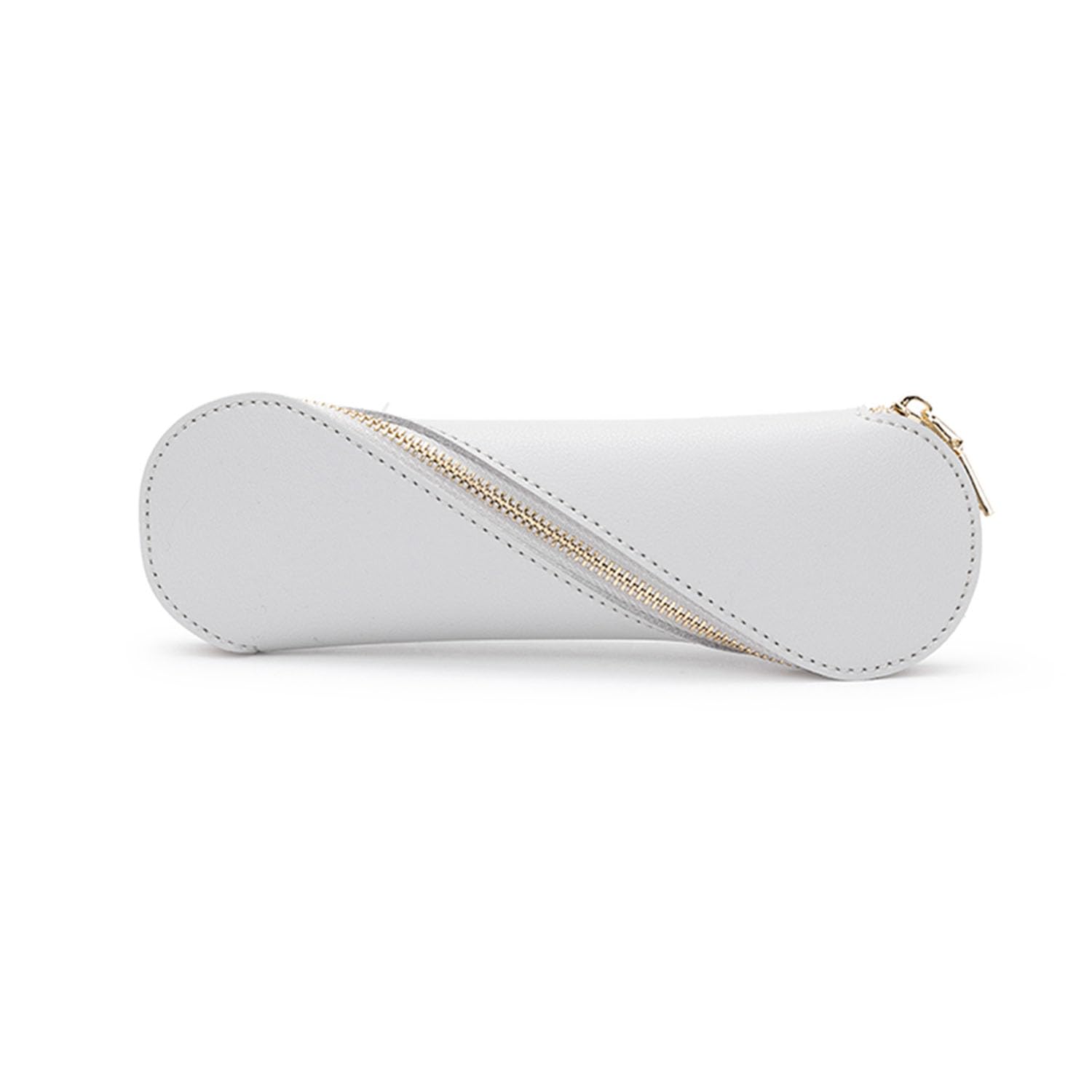 YONBEN Pencil Case Lightweight and Cute Pencil Pouch Slim and Stylish (Gray,Polyurethane (PU)) — image 1