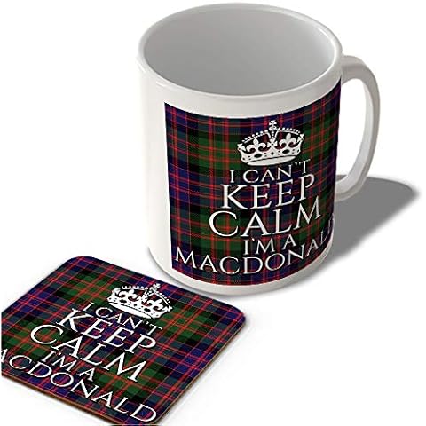 McMug Scottish Clan Tartan Mug and Coaster Set Cover