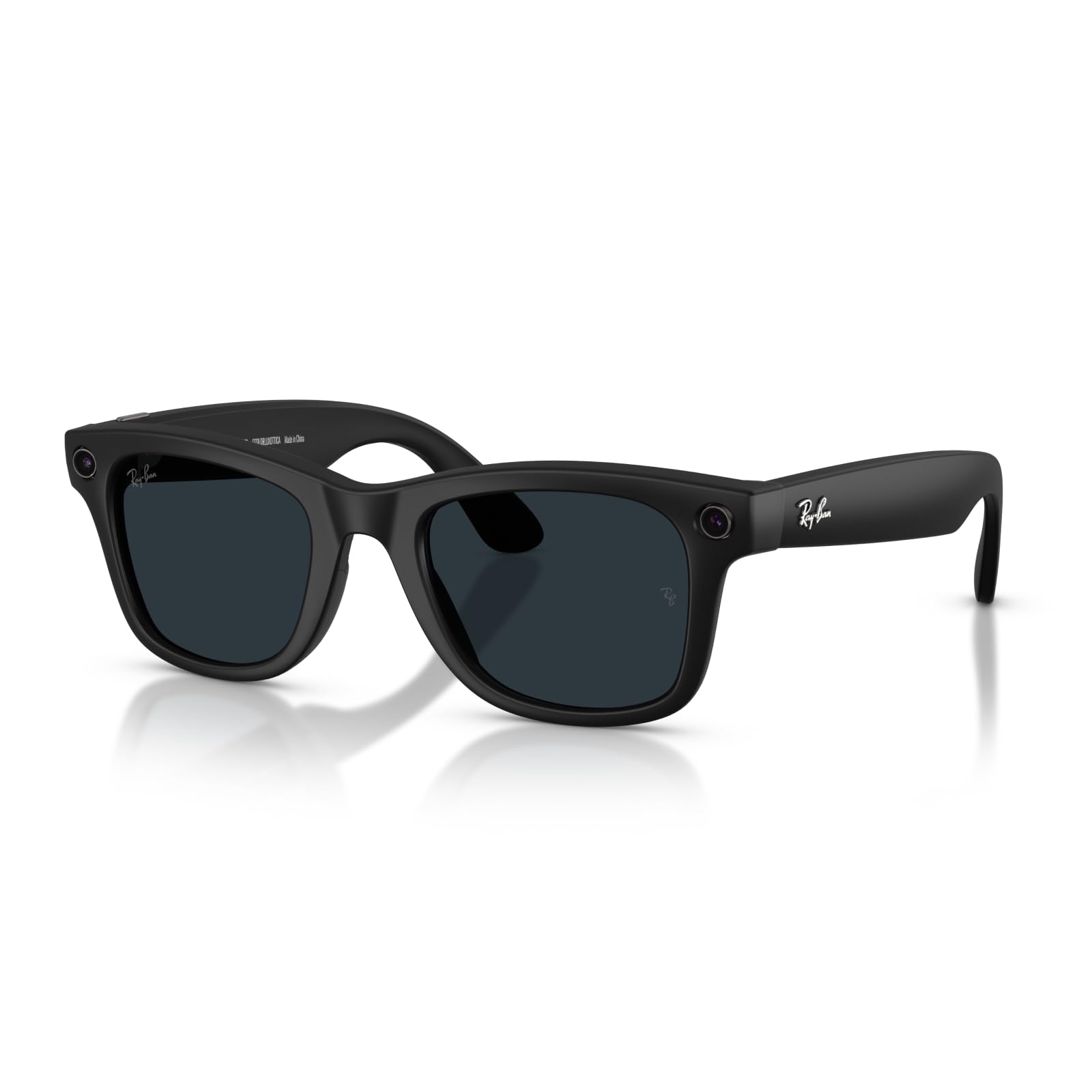 Ray-Ban Meta Wayfarer (Gen 2) Glasses - Matte Black With Clear To Grey Transitions Lenses
