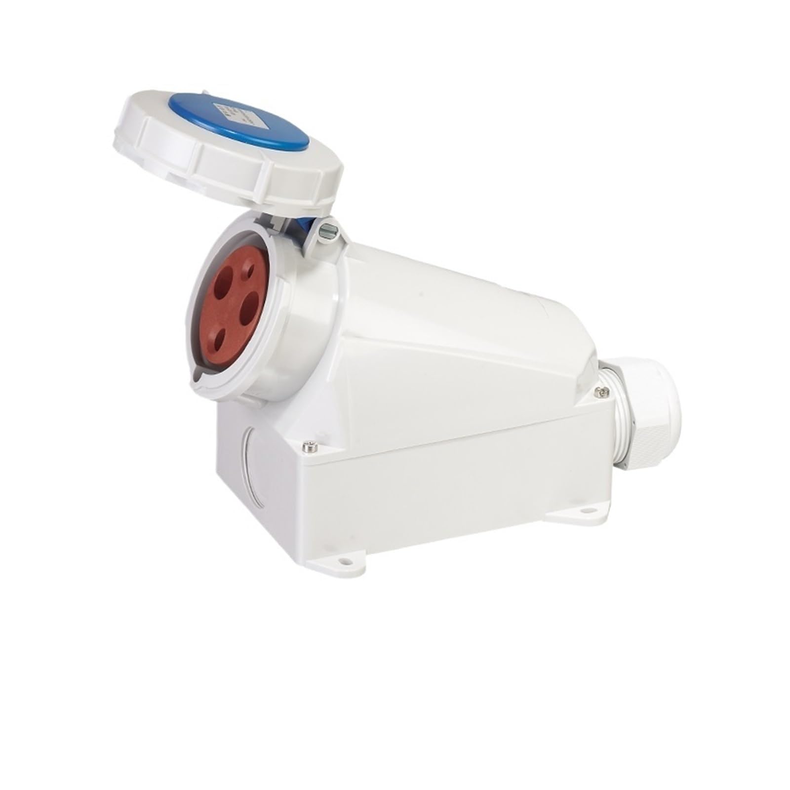 Connecteur industriel IP67 triphasé anti-explosion pour milieux humides