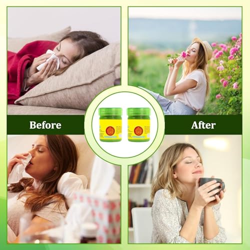 Compound Thai-Kräuter-Nasal Inhalator,Natürlich Herbal Aroma Set,Schnelle Linderung,Praktische Anwendung für Unterwegs, Sofortige Wirkung