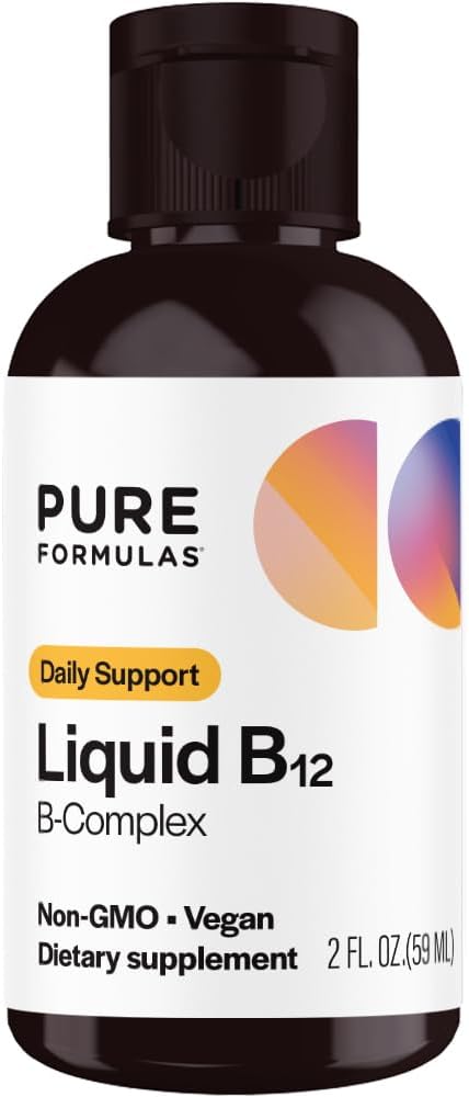 PureFormulas Líquido B-12 (B-Complex) 59 ml