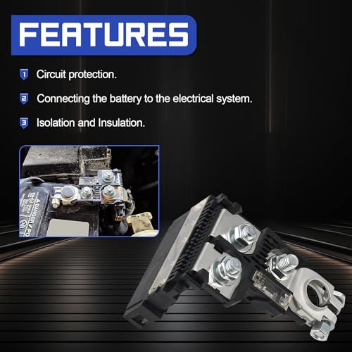 24380-79915 Positive Battery Fuse Holder with Battery Terminal Connector for Nissan 350Z 370Z Armada Cube GT-R Quest Sentra Titan Versa/Infiniti EX35 EX37 G25 G35 G37 M35 M45 Q40 Q60 QX50 QX56