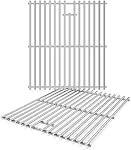 Criditpid BBQ Remplacement des grilles pour les modèles à griller King 9865-54, 9956-54 et 9865-14, 15" Grilles de cuisson en acier inoxydable résistant pour griller, Sterling, Huntington Grill.