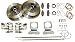 EMPI Zero Off-Set Rear Bolt-On Disc Brake Kit 5/205 W/E-Brake, Compatible With Bug Type-1 22-2905