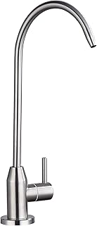 Stainless Steel Brushed Filter Faucet, Drinking Water Faucet, Kitchen Sink Faucet Lead-Free fit Kitchen bar Drinking Water Sparkling Chiller Purifier System