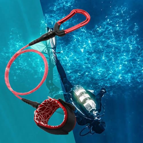 Cuerda de buceo libre con cordón de muñeca cómodo y resistente 3