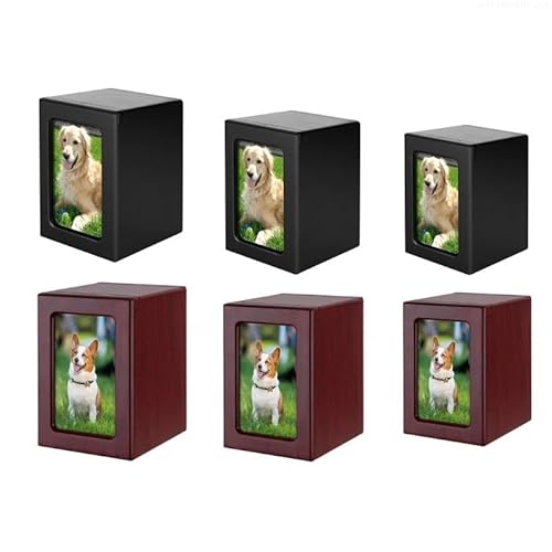 Urna Cenizas Perro,Urnas para Cenizas Mascotas Urna de cremación, ataúd cinerario for mascotas, caja conmemorativa for cenizas, animales funerarios, gatos, perros, suministros funerarios, se puede col