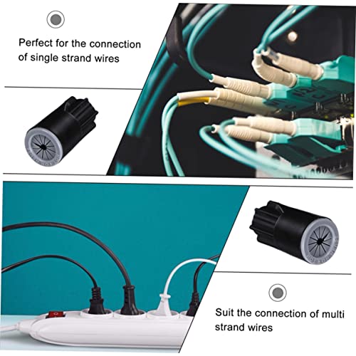 VILLCASE Conectores De Fio De Tampa De Crimpagem De 50 Peças Conectores De Conector Jst Para Fiação