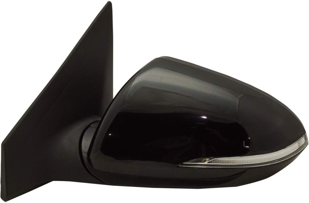 For Hyundai Elantra 2017 2018 Door Mirror Driver Side | Power | Heated | Manual Folding | w/Memory, Signal Light and Blind Spot Detection | Paintable | Replacement For 87610F3040 | HY1320227