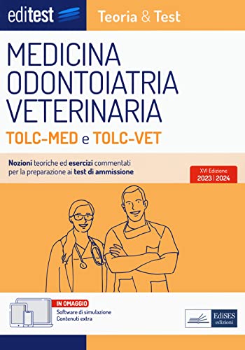  Test Medicina 2023: manuale di teoria per TOLC-MED e TOLC-VET. Con simulatore e approfondimenti in omaggio