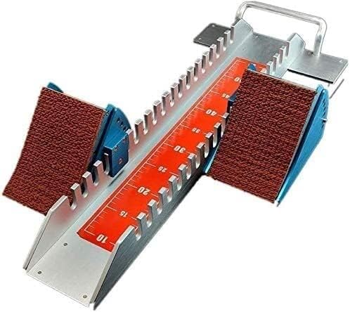 XZHWSZD Professional Track Starting Blocks for Sprint Training, Adjustable Aluminum Alloy Pedals with Enhanced Grip, Lightweight Portable Design for Athletes and Competitions