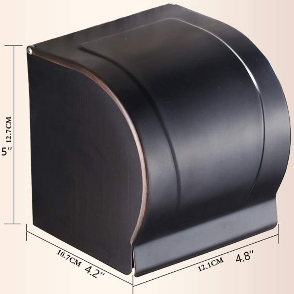 Papel Higiénico Soporte De Papel Higiénico Montado En La Pared Retro Caja Pañuelos Impermeable Baño Latón Portarrollos Bano