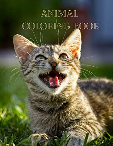 Animal Coloring Book: Actvity Coloring Pages for Kids