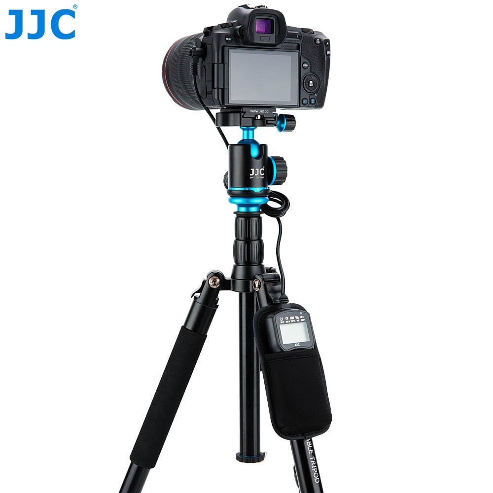 JJC Etui neoprenowe z blokadą migawki, wielofunkcyjny pasek montażowy do małych gadżetów mocowanie do nóg statywu, stojaków oświetleniowych, drabin fotograficznych,