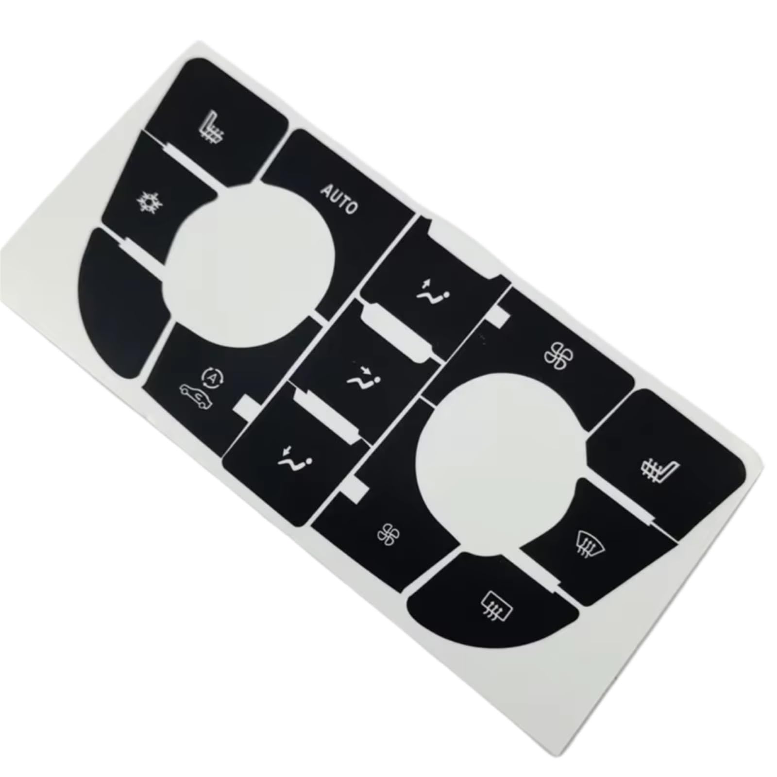Modification Interior Compatible with Opel for Astra J 2009 2010 2011 2012 2013 2014 2015 Radio Button Sticker Repair Decals Dashboard Fixing Climate Control CD MP3 Panel