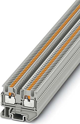 Phoenix Contact MPT 1.5/S Reihenklemme Einfach Grau, 1.5mm², 500 V / 17.5A, Pack