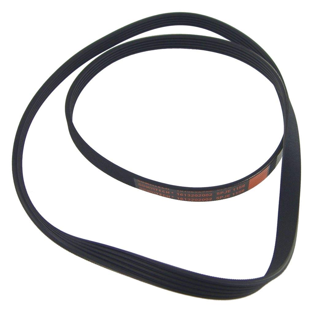 Ufixt Fits Hotpoint Wf840, Wf840t, Wf860, Wf860g, Wf860p, Wf865a, Wma10p And Wma11p Polyvee Washing Machine Drive Belt 1158 5Pje