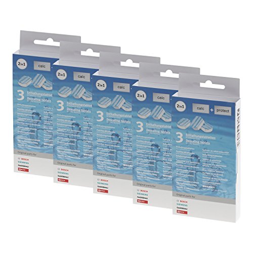Preisvergleich Produktbild 5x 3 BOSCH SIEMENS Entkalkungstabletten (00311819)