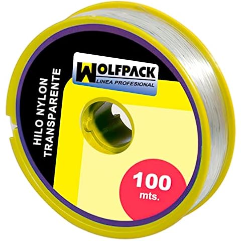 Wolfpack Linea Profesional 16010360 Hilo Nylon Transparente 1.0 mm. Cover