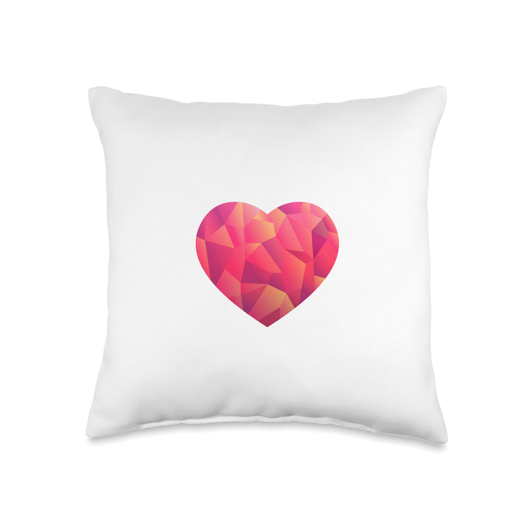 WVEGAWVEGA Hearts Throw Pillow, 16x16, Multicolor