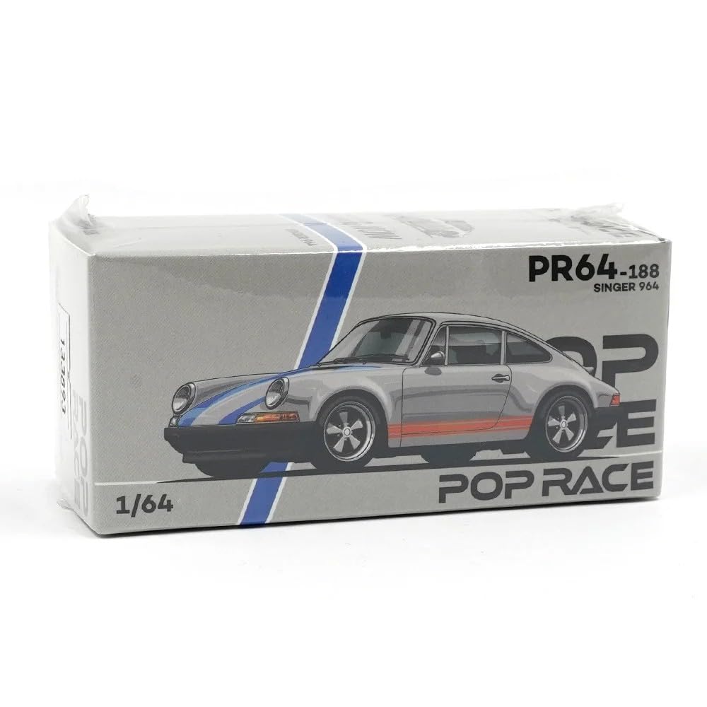 Amazon | ダイキャスト収集品モデルカー Pop Race 1:64ポルシェ