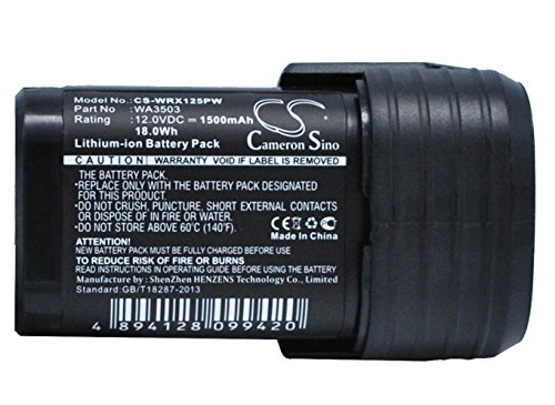 Auronino Rockwell Replacement Battery for RK2511K2 RK2513K2 RK2510K RK2516K RS2112 RK2512K RK2510 RK2511 RS2115 SS2504 RK2522K2 RK2516 RK2510K2 RS2114 RS2111 RK2510K2.1 Compatible with (1500mAh)